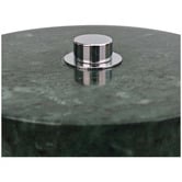 Temple &amp; Webster Piper Marble Cordless LED Table Lamp