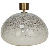 Temple &amp; Webster Linus Ceramic &amp; Linen Table Lamp