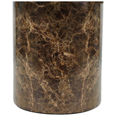 Temple &amp; Webster Piper Marble Cordless LED Table Lamp