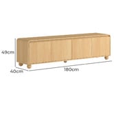 Temple &amp; Webster Indie 4 Door Entertainment Unit