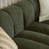 Temple &amp; Webster Nelson Premium 3 Seater Upholstered Sofa with Chaise