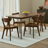 Temple &amp; Webster Larsen Wooden Dining Chairs