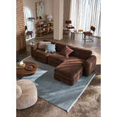 Temple &amp; Webster Cora 4 Seater Modular Sofa with Chaise &amp; Storage