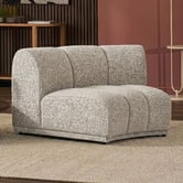 Temple &amp; Webster Arco Curved Armless Lounge Chair