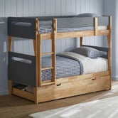 Temple &amp; Webster Charcoal Casla Bunk Bed