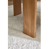 Temple &amp; Webster Benji Upholstered Ash Wood Dining Chair