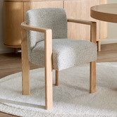 Temple &amp; Webster Ramsay Upholstered Dining Chair