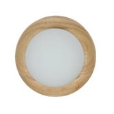 Temple &amp; Webster Howie Rubberwood Wall Light