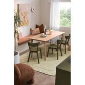 Temple &amp; Webster Larsen Wooden Dining Chairs