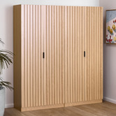 Temple &amp; Webster Hatty Slatted 2 Door Cupboard