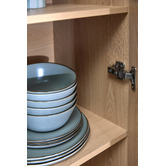 Temple &amp; Webster Hatty Slatted 2 Door Cupboard