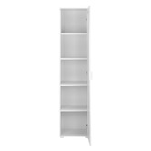 Temple &amp; Webster White Willem 3 Door Cupboard Set