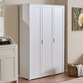 Temple &amp; Webster White Willem 3 Door Cupboard Set