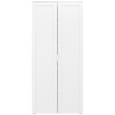 Temple &amp; Webster White Willem 3 Door Cupboard Set