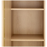 Temple &amp; Webster Hatty Slatted 5 Door Cupboard Set