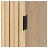 Temple &amp; Webster Hatty Slatted 5 Door Cupboard Set