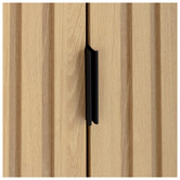 Temple &amp; Webster Hatty Slatted 5 Door Cupboard Set
