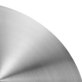 Temple &amp; Webster Beni Brushed Stainless Steel Side Table