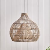 Temple &amp; Webster Drift Rattan Pendant Light