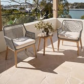 Temple &amp; Webster 2 Seater Tropic Outdoor Bistro Set