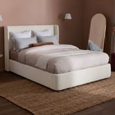 Temple &amp; Webster Abode Upholstered Bed Frame