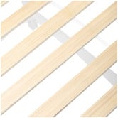 Temple &amp; Webster Wavy Pine Wood Single Loft Bed