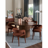 Temple &amp; Webster Kristian Upholstered Dining Chairs