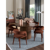 Temple &amp; Webster 120cm Elodie Round Dining Table