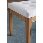 Temple &amp; Webster Oatlands Rubberwood Dining Bench