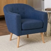 Temple &amp; Webster Eddy Upholstered Armchair
