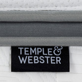 Temple &amp; Webster Medium Luxury Pocket Spring Mattress