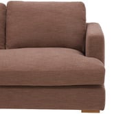 Temple &amp; Webster Haven 4 Seater Upholstered Sofa with Chaise
