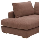 Temple &amp; Webster Haven 4 Seater Upholstered Sofa with Chaise