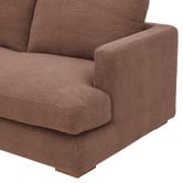 Temple &amp; Webster Haven 4 Seater Upholstered Sofa with Chaise