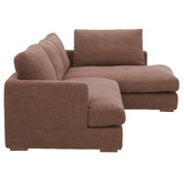 Temple &amp; Webster Haven 4 Seater Upholstered Sofa with Chaise