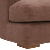 Temple &amp; Webster Haven 4 Seater Upholstered Sofa with Chaise