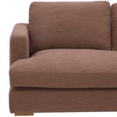 Temple &amp; Webster Haven 4 Seater Upholstered Sofa with Chaise