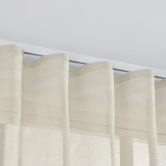 Temple &amp; Webster Eden Sheer S-Fold Curtains