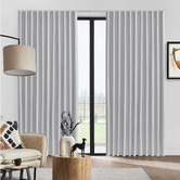 Temple &amp; Webster Eden Blockout S-Fold Curtains