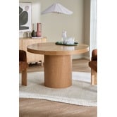 Temple &amp; Webster 4 Seater Rio Round Dining Table &amp; Benji Dining Chair Set
