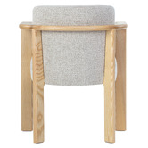 Temple &amp; Webster 4 Seater Rio Round Dining Table &amp; Ramsay Dining Chair Set