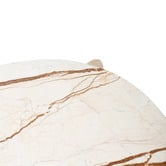Temple &amp; Webster Marilyn Marble Coffee Table