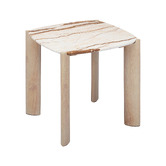 Temple &amp; Webster Marilyn Marble Side Table