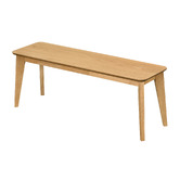 Temple &amp; Webster 120cm Larsen Dining Table &amp; Bench Set