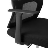 Temple &amp; Webster Ally Electric Sit &amp; Stand Corner Desk &amp; Matty Matrix Office Chair Set