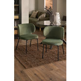 Temple &amp; Webster Petra Upholstered Dining Chairs