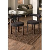 Temple &amp; Webster Roselin Boucle Dining Chairs