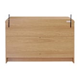 Temple &amp; Webster Maxine Curved Rattan 6 Drawer Chest