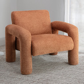 Temple &amp; Webster Ana Chenille Armchair