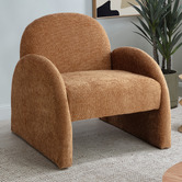 Temple &amp; Webster Archie Chenille Armchair